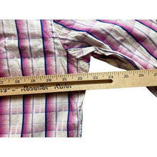 Load image into Gallery viewer, Bugatchi Shirt Mens Large Plaid Preppy Academia Career Office Everyday
