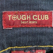 Load image into Gallery viewer, TOUGH CLUB Skirt Womens 13 Denim Maxi Teachercore Embroidered Y2K Distressed
