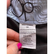 Load image into Gallery viewer, Ocean Pacific Shorts Mens 34 Embroidered Surfing Wraparound Surfing AOP Black
