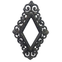 Load image into Gallery viewer, Lot of 3 Vintage Burwood Frames MCM LX XVI Ornate Black Diamond
