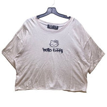 Load image into Gallery viewer, Hello Kitty Forever 21 Shirt Womens 2XL Cropped Collab Grunge Hip Hop
