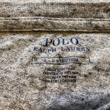 Load image into Gallery viewer, Ralph Lauren Shirt Mens Large Gray Short Sleeve Casual Polo Logo Academia Preppy
