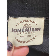 Load image into Gallery viewer, Jon Lauren Sweatshirt Mens Small Hoodie Pullover Silver Nike Logo Spell Out
