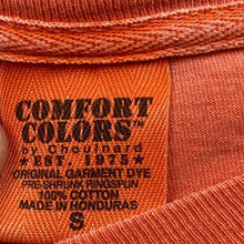 Load image into Gallery viewer, Zac Brown Band Shirt Mens Small Spell Out Country Western Orange Festival
