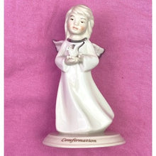 Load image into Gallery viewer, Pacific Giftware Porcelain Confirmation Angel Figurine Holding Dove Item 10146
