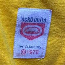 Load image into Gallery viewer, Ecko Unltd Shirt Mens 2XL Yellow Hip Hop No Drama Spell Out Baggy Streetwear
