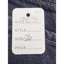 Load image into Gallery viewer, Pacsun Jeans Womens 26 Frayed 90s Boyfriend Blue Black Two Tone High Waisted
