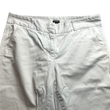 Load image into Gallery viewer, J. Crew Pants Womens 14 White Beachy Coastal Cropped Mature Career Preppy
