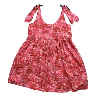 GAP Dress Womens Medium Bloomcore Festival Beachy Coastal Vacation Travel AOP