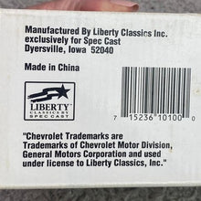 Load image into Gallery viewer, Liberty Classics Bank Car Diecast 1955 Chevy Nomad Sentry Hardware Ltd Ed
