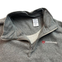 Load image into Gallery viewer, Dodge Sweatshirt Mens Large Gray Quarter Zip Pullover Outdoors Fleece Streetwear
