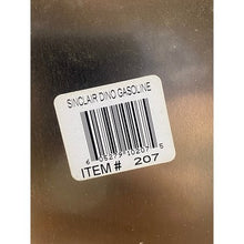 Load image into Gallery viewer, Sinclair Dino Gasoline Sign Green Dinosaur Round Metal Decor
