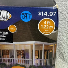 Load image into Gallery viewer, Airblown Inflatable Halloween Pumpkin Monster LED 4 ft Wide Indoor Outdoor Use

