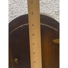 Load image into Gallery viewer, Antique Sessions Mantel Clock 8 Day Pendulum Key Wind Wooden Patina
