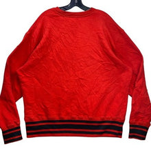 Load image into Gallery viewer, Hustle Gang Sweater Mens 2XL Embroidered AOP Native American Logo Streetwear
