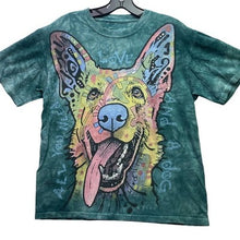Load image into Gallery viewer, The Mountain Shirt Mens Small Tie Dye Russo Dog AOP Everyday Streetwear
