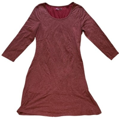 Prana Dress Womens Large Organic T Shirt Quarter Sleeve Ethical Minimalist