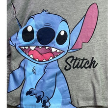 Load image into Gallery viewer, Disney Stitch Hoodie Womens Small Cropped AOP Pullover Sweatshirt Streetwear
