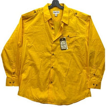Load image into Gallery viewer, Regal Wear Shirt Mens 3XL Gold Button Down Preppy Academia Career Streetwear NWT
