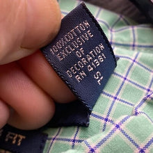 Load image into Gallery viewer, Ralph Lauren Shirt Mens 2XL Green Plaid Checkered Button Down Preppy Academia

