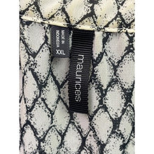 Load image into Gallery viewer, Maurices Blouse Womens 2XL Sleeveless Button Down Mature Old Money Flowy
