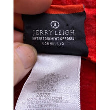 Load image into Gallery viewer, NASCAR Shirt Womens 26/28 4XL Button Front Racing Spell Out Running Hot Red
