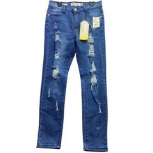 Load image into Gallery viewer, Celebrity Ace Jeans Womens 3/26 Distressed Ripped Skinny Grunge Mom Streetwear

