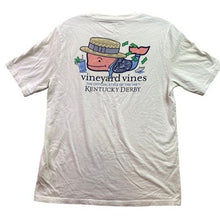 Load image into Gallery viewer, Vineyard Vines Shirt Womens Large Kentucky Derby Logo Athleisure Horse Racing
