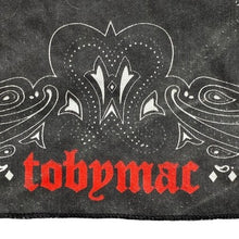 Load image into Gallery viewer, TobyMac Bandana Help Is On The Way Prayer Hands Paisley Christian Music Merch

