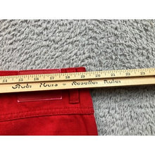 Load image into Gallery viewer, Parish Nation Jeans Mens 40x30 Red Denim Y2K Baggy Hip Hop Skate Streetwear
