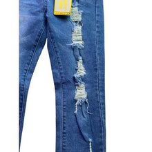 Load image into Gallery viewer, Celebrity Ace Jeans Womens 3/26 Distressed Ripped Skinny Grunge Mom Streetwear
