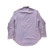 Load image into Gallery viewer, Lauren Ralph Lauren Shirt Adult 15/32/33 (XL) Purple White Button Up Dress Mens
