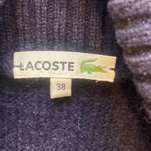 Load image into Gallery viewer, Lacoste Sweater Vest Womens 38 Small Wool Knit Preppy Sustainable Vintage Ladies

