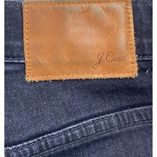 Load image into Gallery viewer, J Crew Jeans Womens 27 Button Fly Frayed Grunge Gothcore Boot Crop Billie Demi
