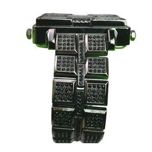 Load image into Gallery viewer, Techno King Watch Mens Iced Hip Hop Crystals Stainless Steel Water Resistant
