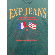 Load image into Gallery viewer, VTG Express Jeans Sweatshirt Mens Extra Large Spell Out Flags Oversize Pull Over
