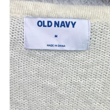 Load image into Gallery viewer, Old Navy Sweater Womens Medium Oversized Fuzzy Preppy Academia Pull Over Career
