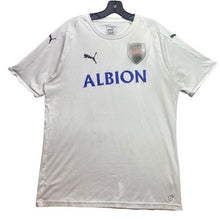 Load image into Gallery viewer, Puma Soccer Jersey Mens Large Albion SC Athletic Spell Out Logo Patches Football
