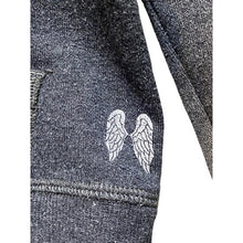 Load image into Gallery viewer, Victoria's Secret Hoodie Jogger Set Bling Spell Out Sequins Athleisure Gray
