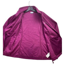 Load image into Gallery viewer, Columbia Jacket Womens Large Full Zip Logo Fleece Outdoor Performance Streetwear
