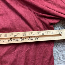 Load image into Gallery viewer, Zac &amp; Rachel Shirt Womens 2XL Wine Faux Suede Professional Career Mature NWT
