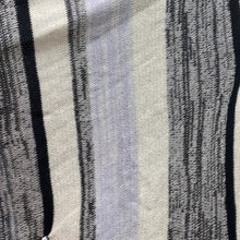 Load image into Gallery viewer, Altar'd State Cardigan Womens Medium Striped Waterfall Pockets Preppy Beachy
