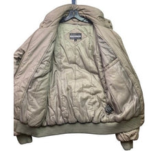 Load image into Gallery viewer, Members Only Jacket Mens 44L Tan Full Zip Bomber Insulated Snow Ski Outdoors
