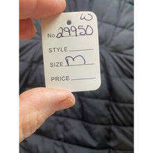 Load image into Gallery viewer, Gap Jacket Womens Medium Black Puffer Coat Quilted Lightweight Full Zip Snaps
