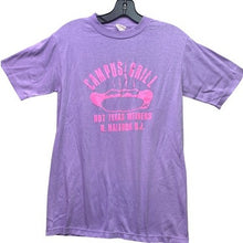 Load image into Gallery viewer, Vintage Campus Grill Shirt Womens Medium Single Stitch Spell Out Promo 1980's
