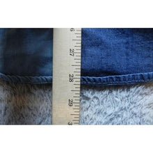 Load image into Gallery viewer, Mickey Mouse Shirt Womens Medium Long Sleeve Button Up Denim Disney Patchwork
