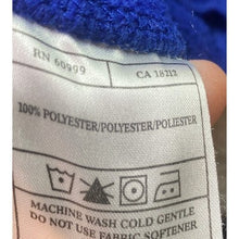 Load image into Gallery viewer, NBC Golf Jacket Mens Large Blue Fleece Full Zip Athleisure Outdoors Performance
