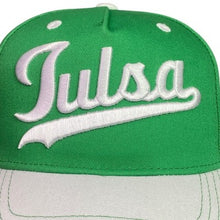 Load image into Gallery viewer, Tulsa Hat Green White Baseball Cap Snapback Adult Adjustable Sinclair Oil NWOT
