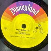 Load image into Gallery viewer, 1965 101 Dalmatians Disneyland Record and Book 305 Vinyl 33 1/3 RPM
