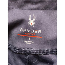 Load image into Gallery viewer, Spyder Active Leggings Women Small High Waist Outdoors Athletic Workout Black

